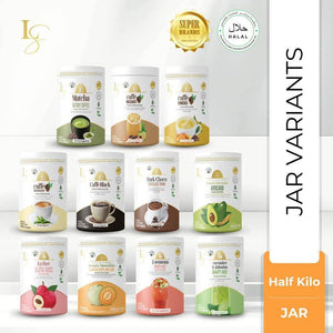LS Drinks Half Kilo Jar up to 24 servings